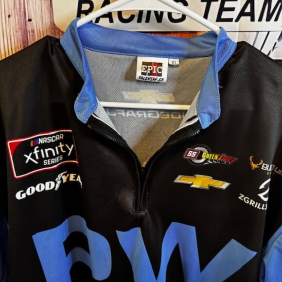 Joe Graf Jr SS-Green Light Racing Mens Pit Crew Shirt Size XL - Picture 2 of 8